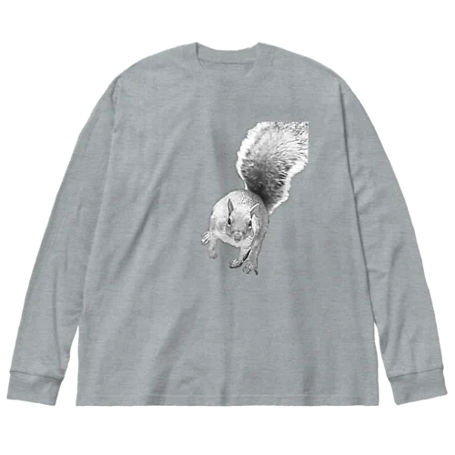 リス Big Long Sleeve T-Shirt