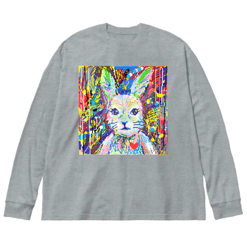 記憶の中のウサギ Big Long Sleeve T-Shirt