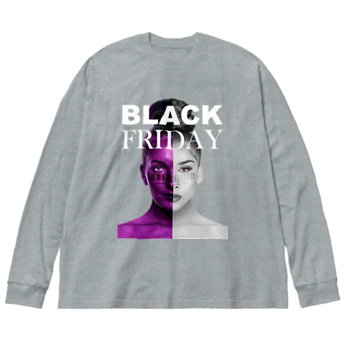 BLACK FRIDAY FLYER (GRAY) Big Long Sleeve T-Shirt