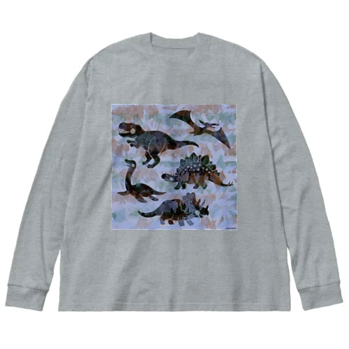 だいたいダイナソー Big Long Sleeve T-Shirt