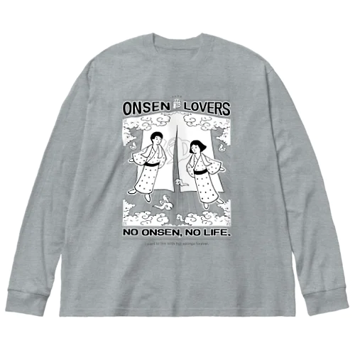 ONSEN LOVERS ビッグシルエットロングスリーブTシャツ