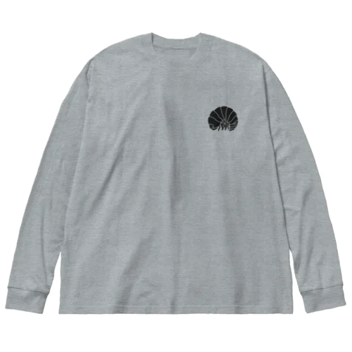 [☆両面] ダンゴムシだ【視力検査表パロディ】 Big Long Sleeve T-Shirt