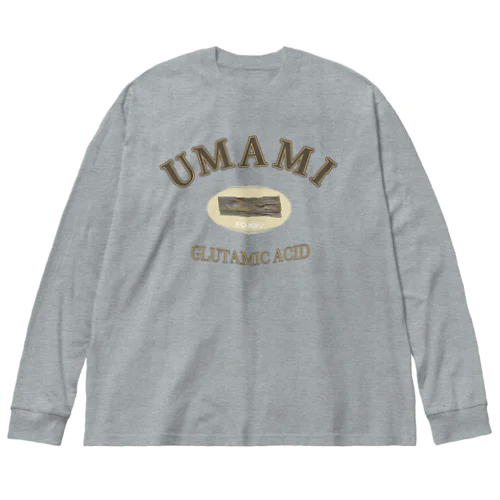 UMAMI~昆布 ビッグシルエットロングスリーブTシャツ