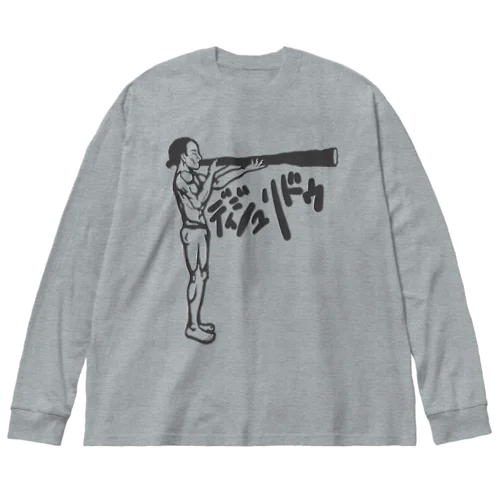 ★ディジュリドゥTシャツ★ Big Long Sleeve T-Shirt