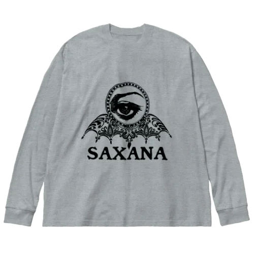 SAXANA_BK ビッグシルエットロングスリーブTシャツ