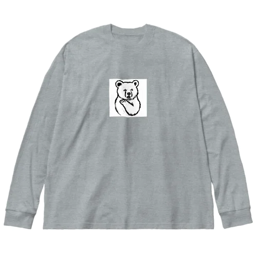 びっくり熊ちゃん Big Long Sleeve T-Shirt