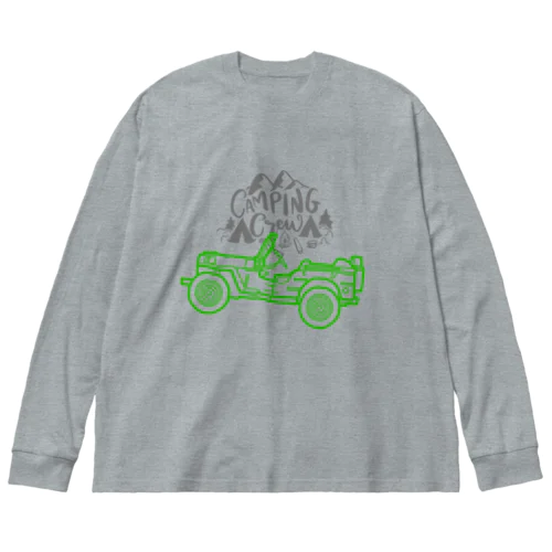 キャンプへ行こう Big Long Sleeve T-Shirt