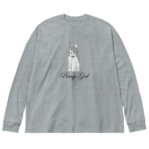 Pinup girl Big Long Sleeve T-Shirt