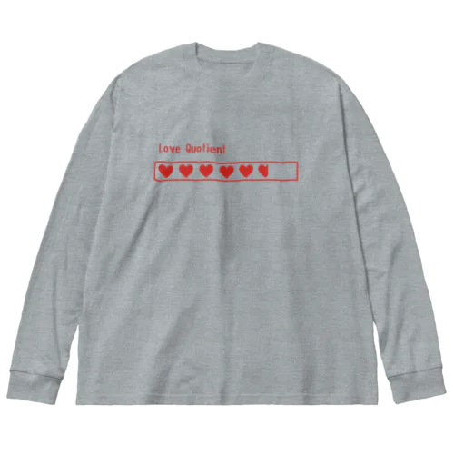 愛情指数 Big Long Sleeve T-Shirt