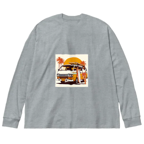 80s CityPop No.21 Big Long Sleeve T-Shirt