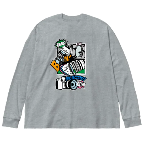 Kenkoスタンダード　フィルター取り付けコミック Big Long Sleeve T-Shirt