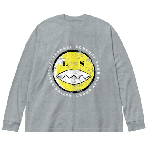 SMILE OLD PAINT2 Big Long Sleeve T-Shirt