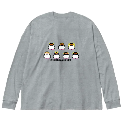 ピコユーディプテス Big Long Sleeve T-Shirt