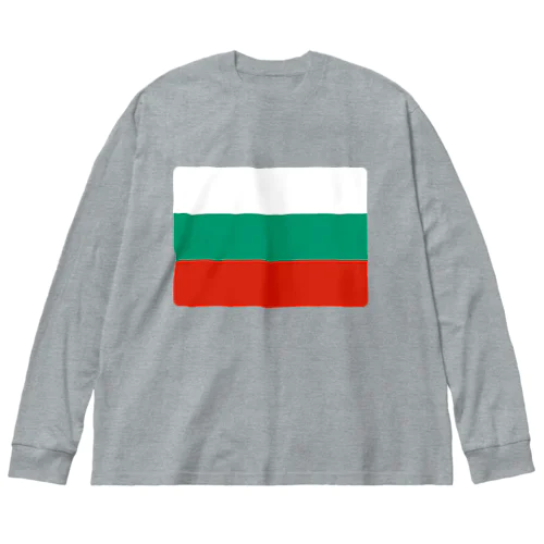 ブルガリアの国旗 Big Long Sleeve T-Shirt