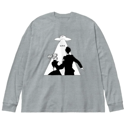 U.F.O. (前面) Big Long Sleeve T-Shirt