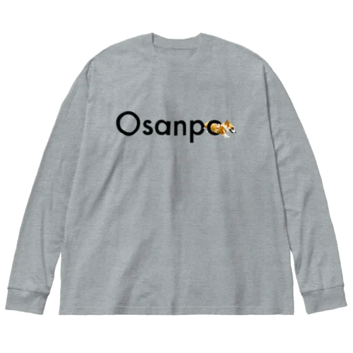 osanpo ビッグシルエットロングスリーブTシャツ