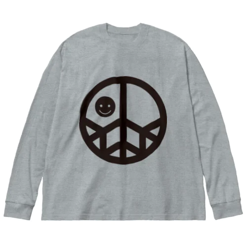 循環と調和 Big Long Sleeve T-Shirt