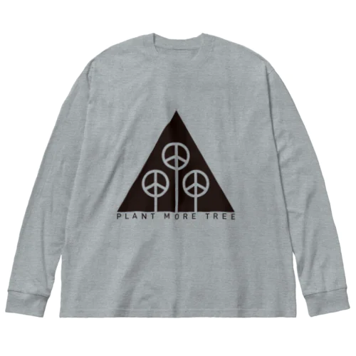 循環と調和 Big Long Sleeve T-Shirt