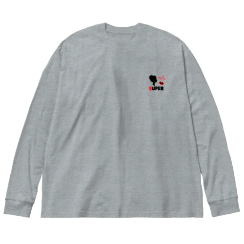 「クラシックレッドチェック ファッション＆アクセサリーコレクション」 Big Long Sleeve T-Shirt