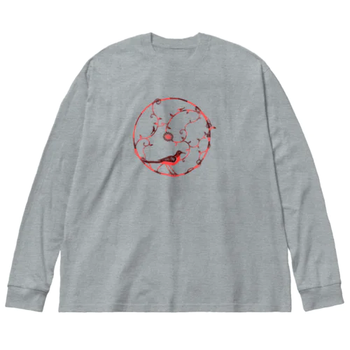 赤い鳥 Big Long Sleeve T-Shirt