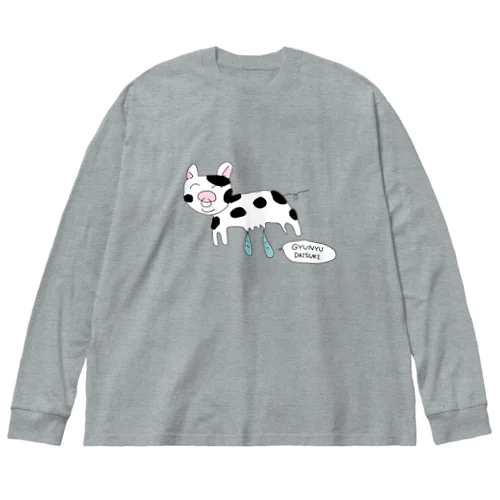 GYUNYU🐮 ビッグシルエットロングスリーブTシャツ