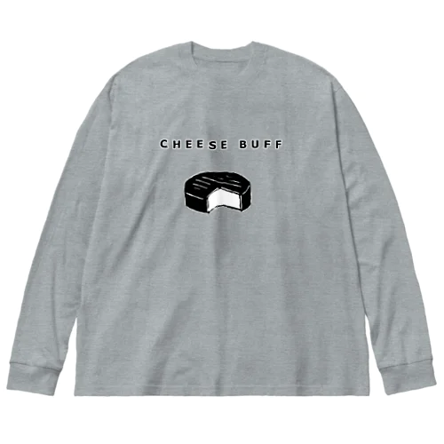 CHEESE　BUFF＜チーズ愛好家＞ ビッグシルエットロングスリーブTシャツ