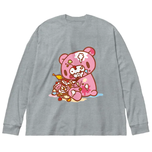 【各20点限定】いたずらぐまのグル〜ミ〜(＃8) Big Long Sleeve T-Shirt