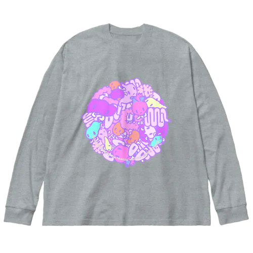 【各20点限定】ゴゾーロッパーズ(＃2/シャーベッティ) Big Long Sleeve T-Shirt