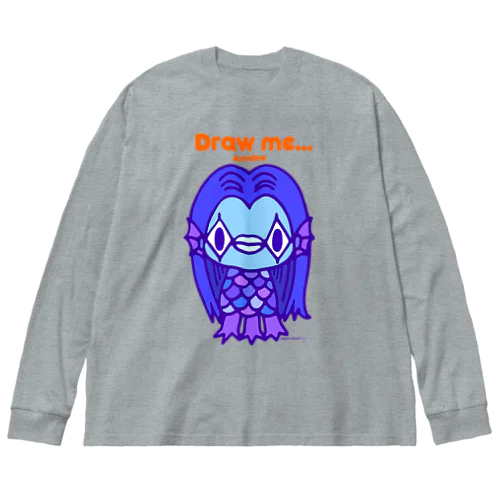 （10点限定）アマビエさま Big Long Sleeve T-Shirt