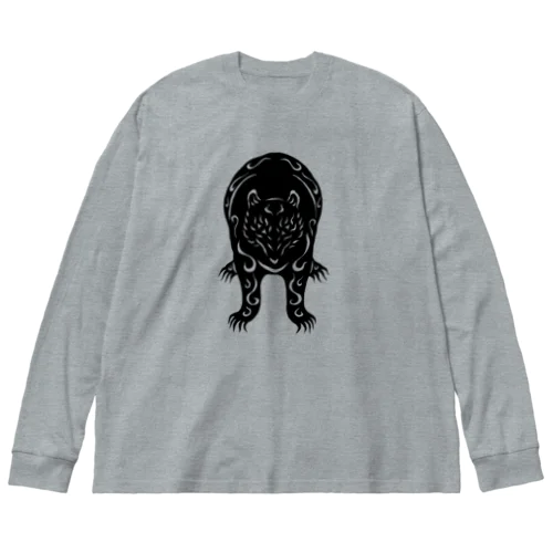 怒れる熊神 Big Long Sleeve T-Shirt