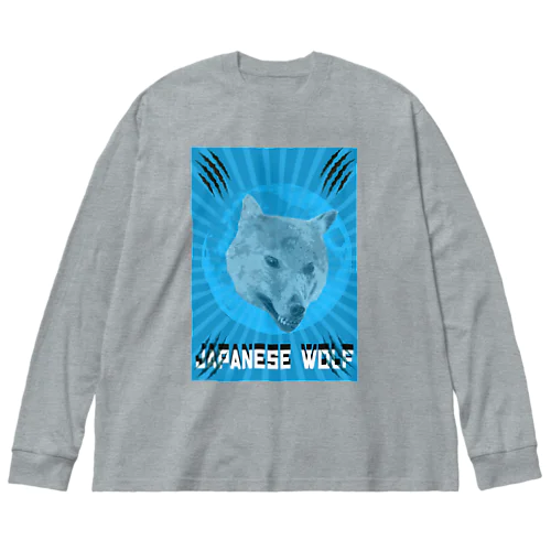 🐺Japanese Wolf 🐺 ビッグシルエットロングスリーブTシャツ