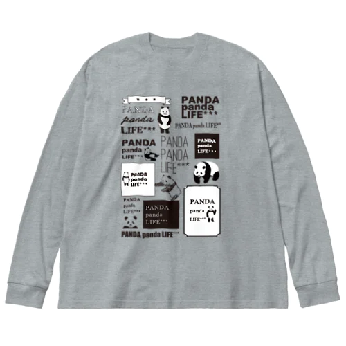 ロゴロゴ　パンダ Big Long Sleeve T-Shirt