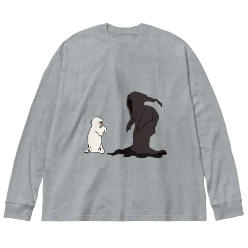 オバケとの遭遇 Big Long Sleeve T-Shirt