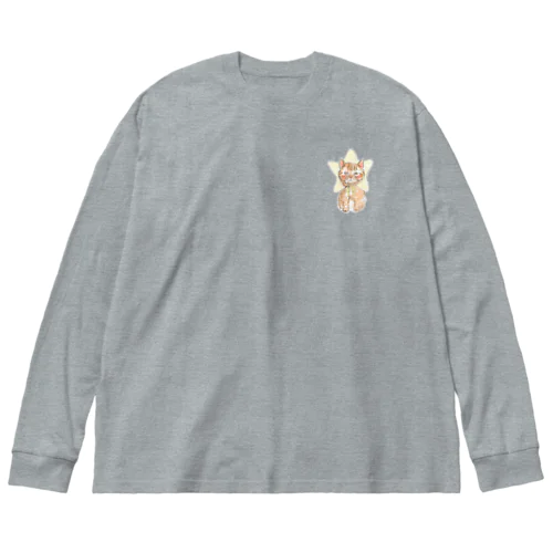 ほしねこ Big Long Sleeve T-Shirt