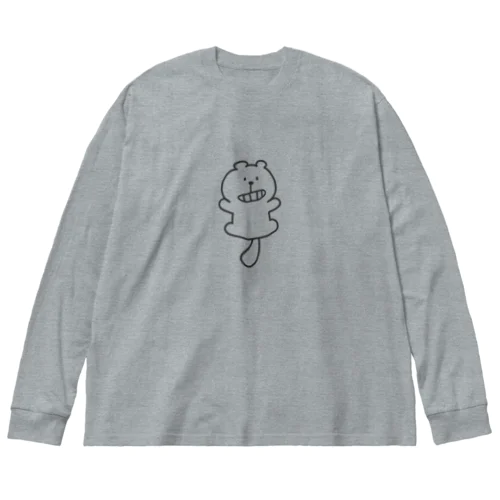 いひひイタチ ビッグシルエットロングスリーブTシャツ