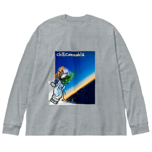 Chill.Cannabis ビッグシルエットロングスリーブTシャツ