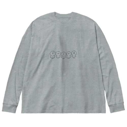 にわとりのこどもたち Big Long Sleeve T-Shirt