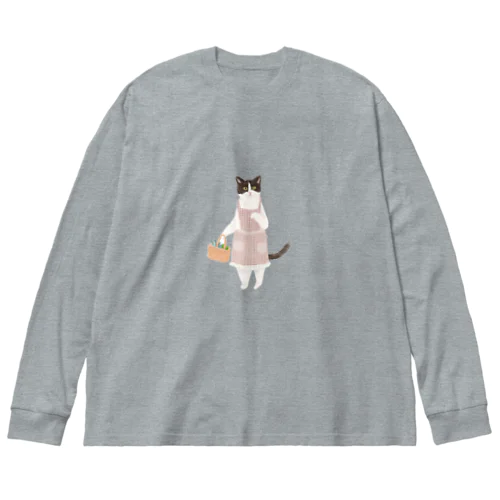 主婦ねこさん Big Long Sleeve T-Shirt