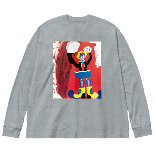 ロボくん Big Long Sleeve T-Shirt