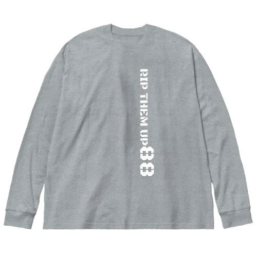 ripemup 縦バージョン Big Long Sleeve T-Shirt