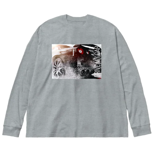 Drive My Car 3 ビッグシルエットロングスリーブTシャツ