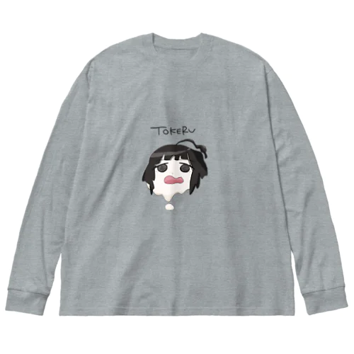 TOKERU GIRL Big Long Sleeve T-Shirt