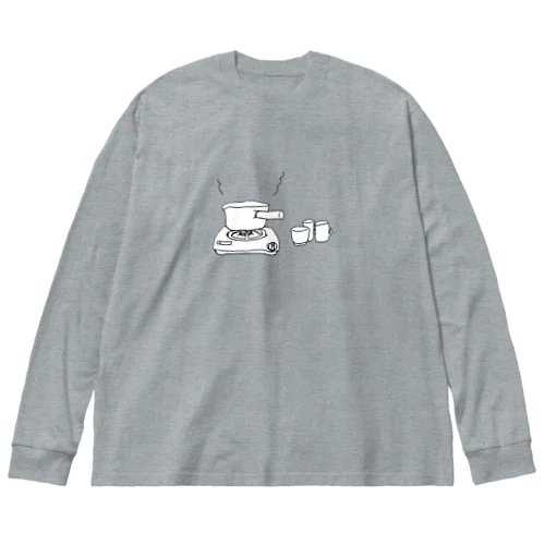 ほっとひと息 Big Long Sleeve T-Shirt