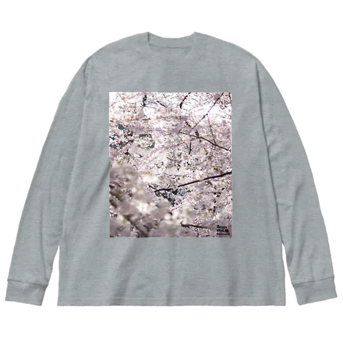 読みもの『桜』 ビッグシルエットロングスリーブTシャツ