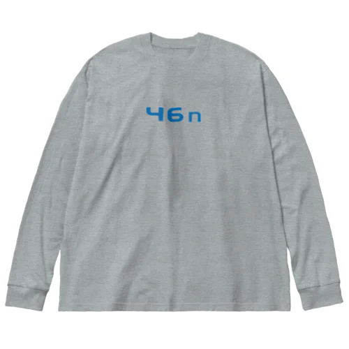 46n（青ロゴ） Big Long Sleeve T-Shirt