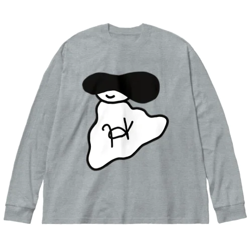 浮雲ちゃん Big Long Sleeve T-Shirt