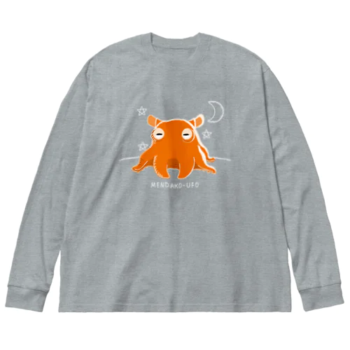 メンダコUFO Big Long Sleeve T-Shirt