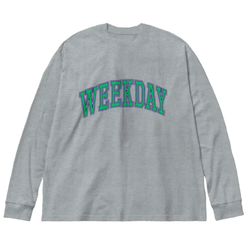 ウィークデーカレッジ Big Long Sleeve T-Shirt