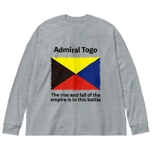 Z旗 Admiral Togo　 ビッグシルエットロングスリーブTシャツ