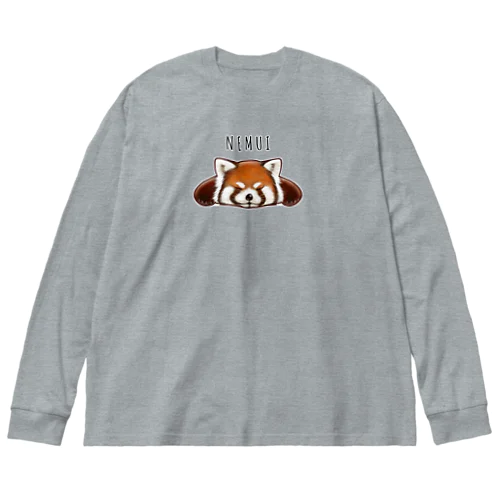 NEMUIレッサーパンダ Big Long Sleeve T-Shirt